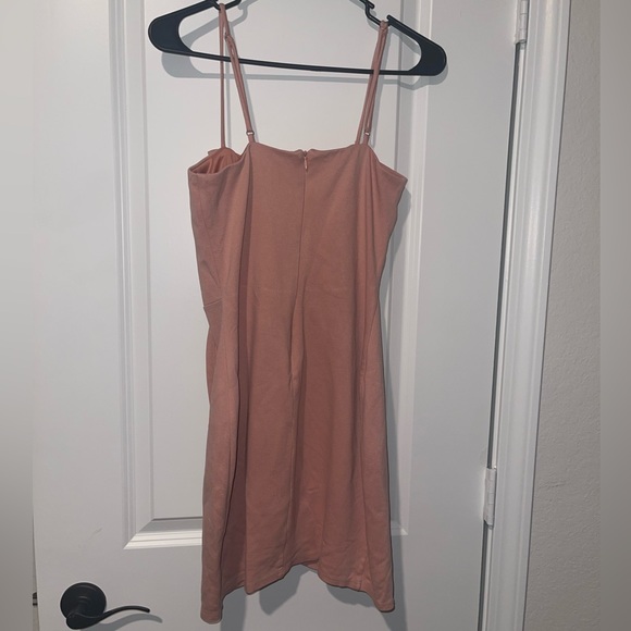 Lulus Drinks On Me Mauve Pink Sleeveless Pleated Bodycon Dress - Picture 11 of 11